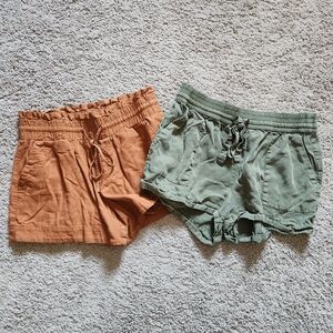a new day Women's Shorts - Rust and Olive